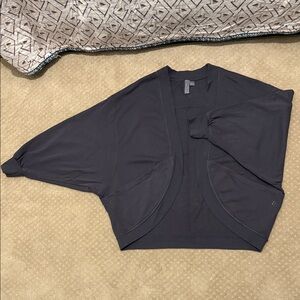 Sweaty Betty Cora Knit Cardigan, Dark Blue, Size 4-6